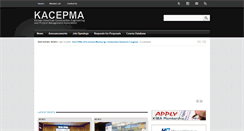 Desktop Screenshot of kacepma.org