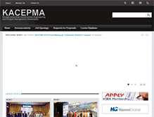 Tablet Screenshot of kacepma.org